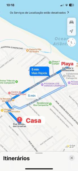 Casa de praia Campeche